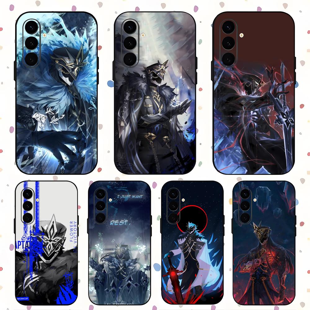 Phone Cases Black - คาปิตานอ เก็นชิน อิมแพ็คเคสโทรศัพท์สำหรับซัมซุงกาแล็คซี่ S25 S24 S23