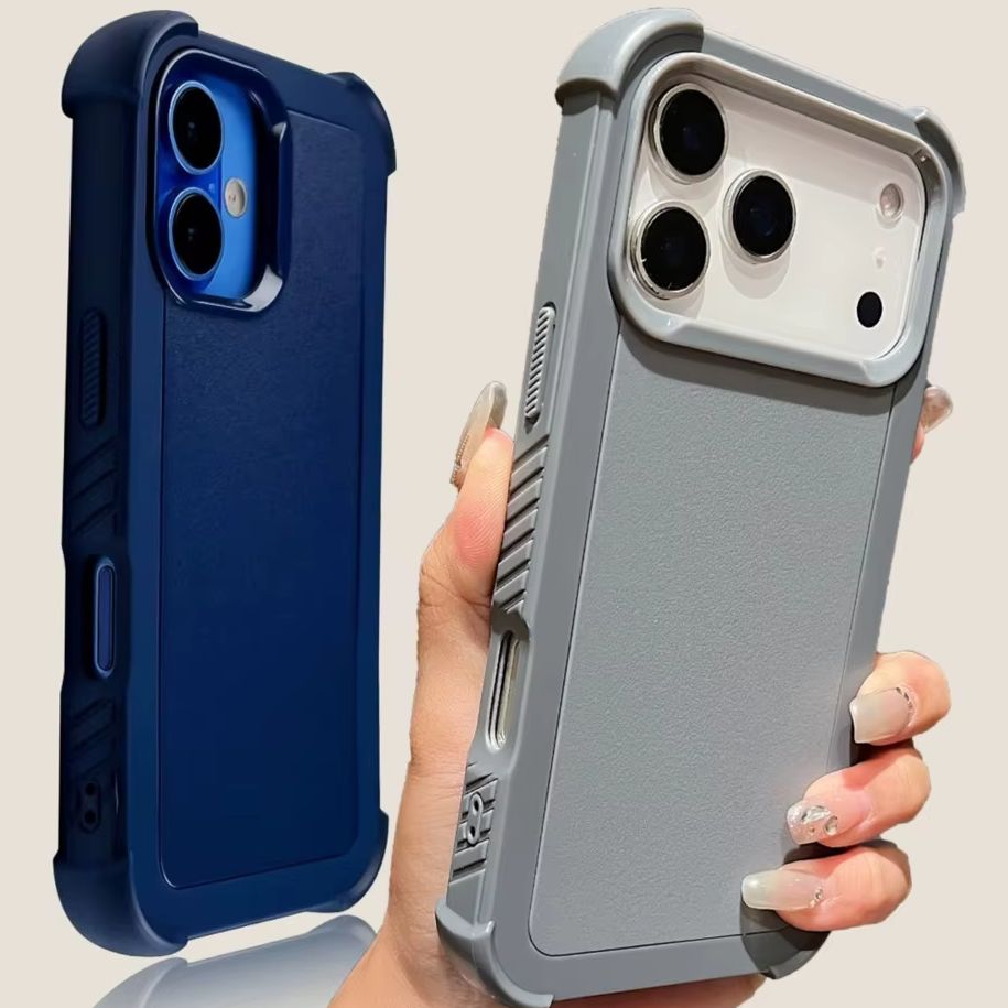 Rugged Armor Case - เคสกันกระแทกแบบแข็งสำหรับ iPhone 17 Air 16 15