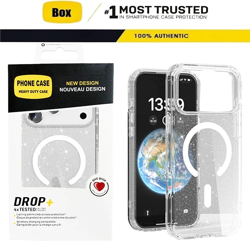 Rugged Armor Case - เคสใสกันกระแทกเกรดทหาร สำหรับ iPhone 17E Air 17