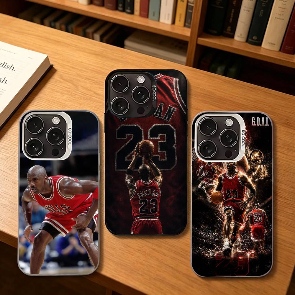 Phone Cases Jordan - เคสโทรศัพท์ God of Basketball Michael J-Jordan