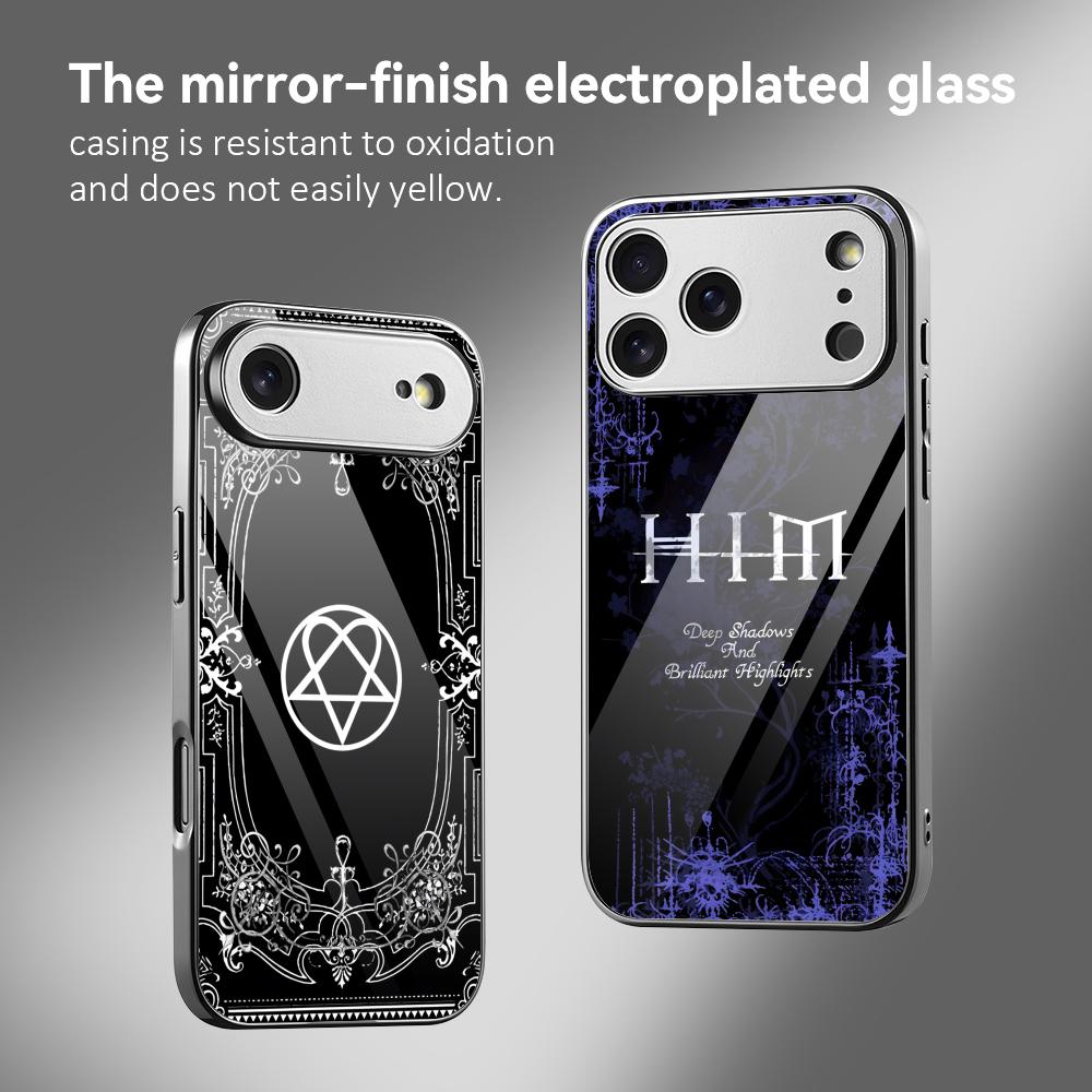 Phone Cases Iphone 12 - เคสโทรศัพท์วงดนตรีร็อค H-HIM สำหรับ iPhone 17 16