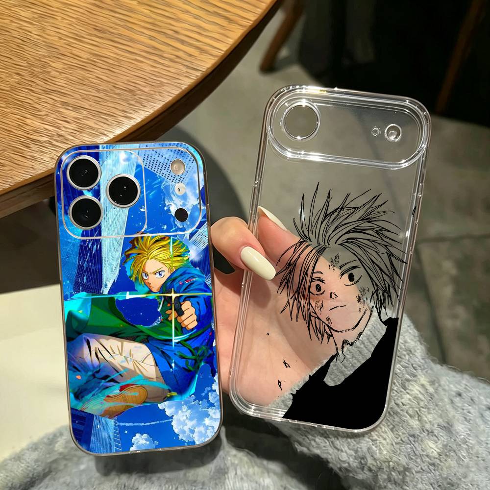 Phone Cases Quotes - เคสโทรศัพท์ใส Shin Asakura Manga Sakamoto Days