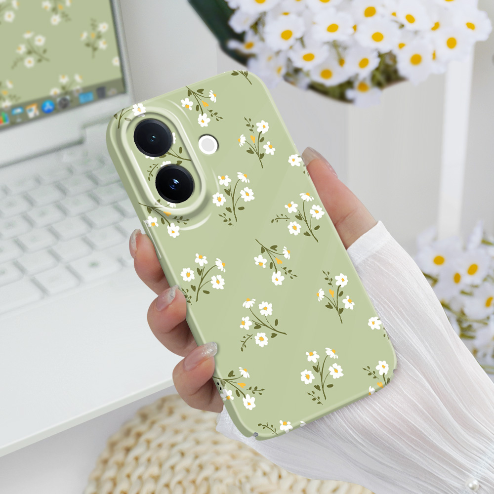 Phone Cases Vivo - เคสโทรศัพท์ลายดอกไม้ดาว สำหรับ VIVO V60 V50 V40