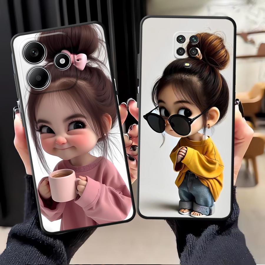 Phone Cases Xiaomi 14 - เคสโทรศัพท์ลายการ์ตูนสาวน้อยสำหรับ Xiaomi Redmi Note 14 10