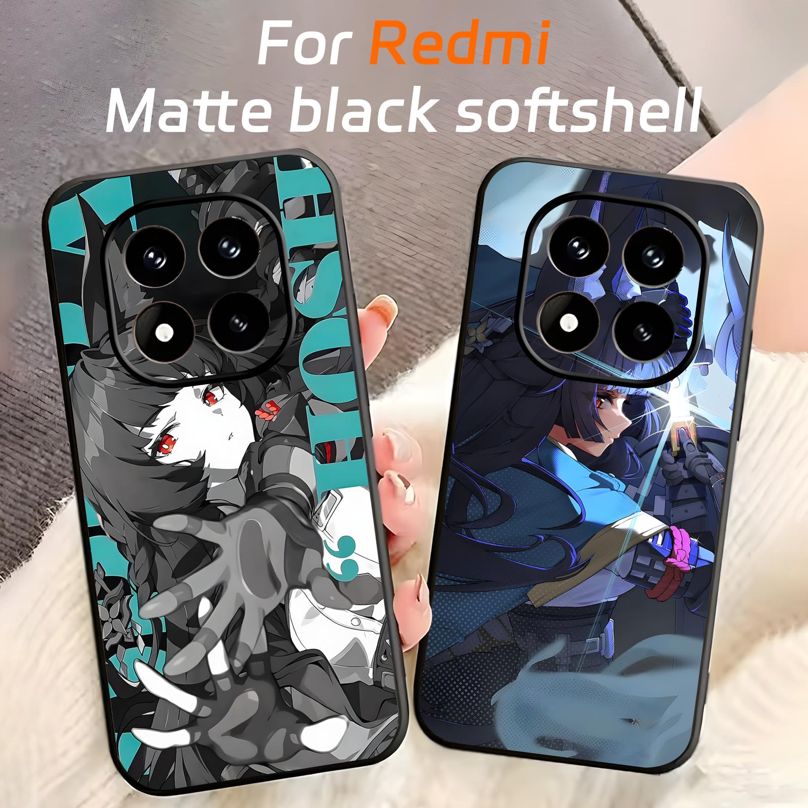 Phone Cases Black - เซนเลส โซน ซีโร่ มิยาบิเคสโทรศัพท์สำหรับเรดมี่โน้ต 15 14