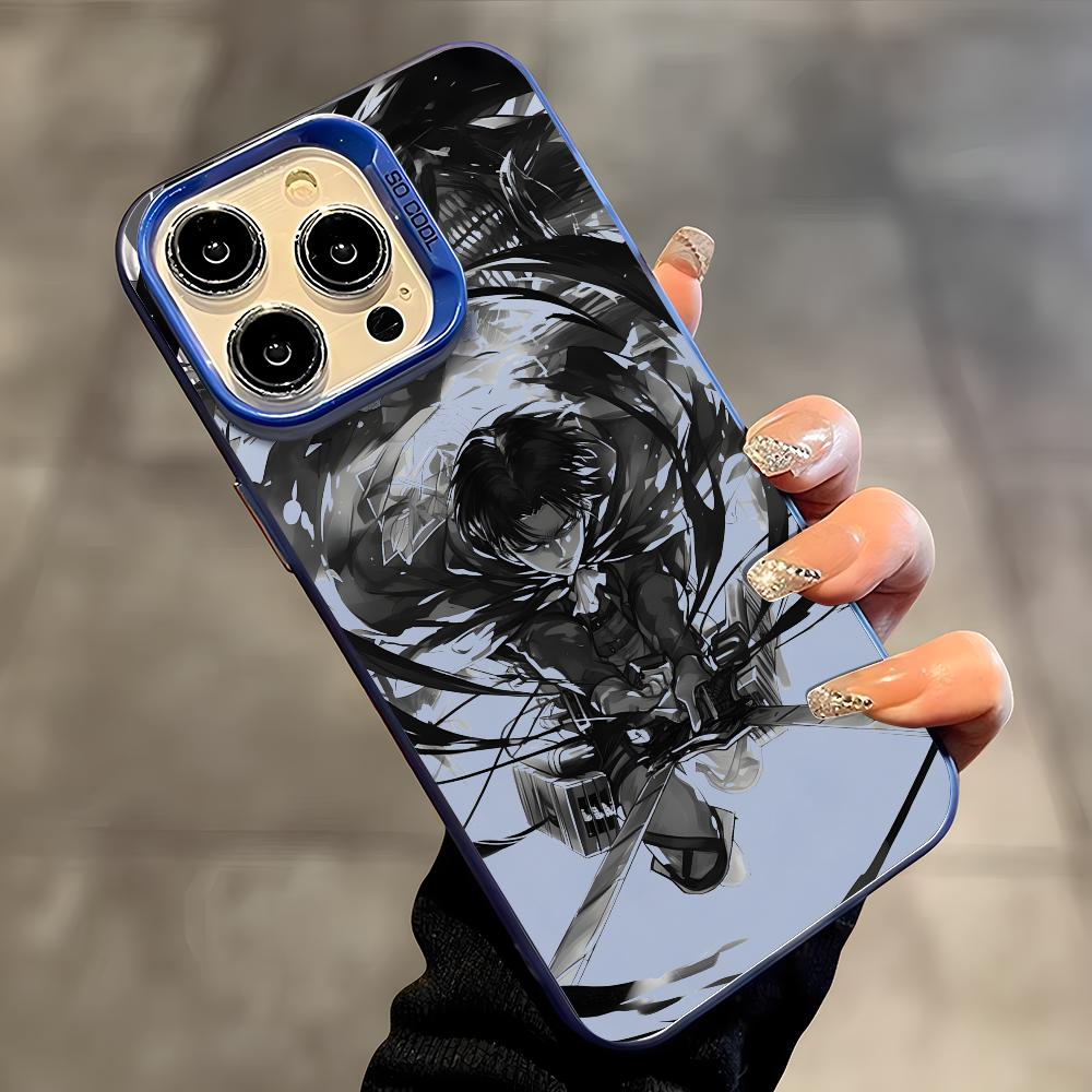 Phone Cases Rugged - เคสโทรศัพท์ลายการ์ตูน Attack On Titan สำหรับ iPhone