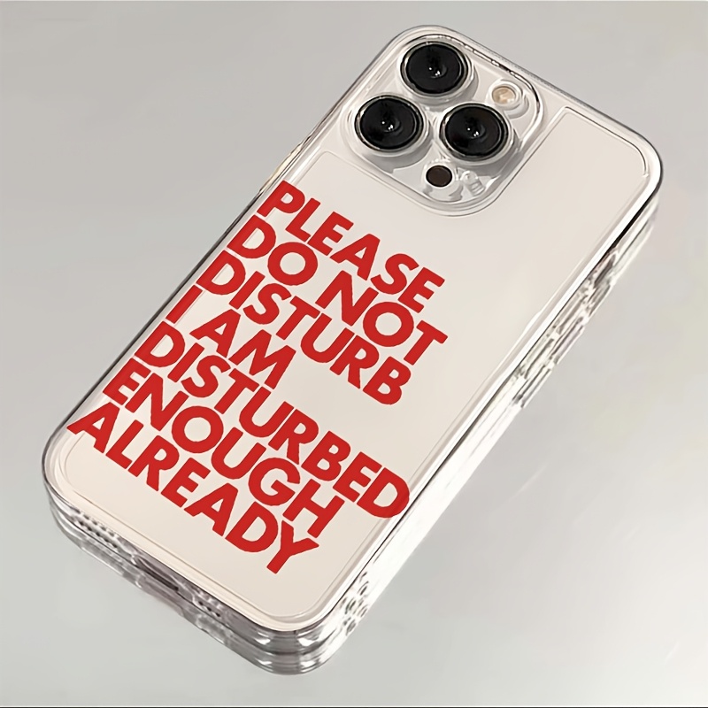 Phone Cases Transparent - เคสโทรศัพท์ลายคำศัพท์ภาษาอังกฤษสุดเท่ สำหรับ iPhone 17 18 Air