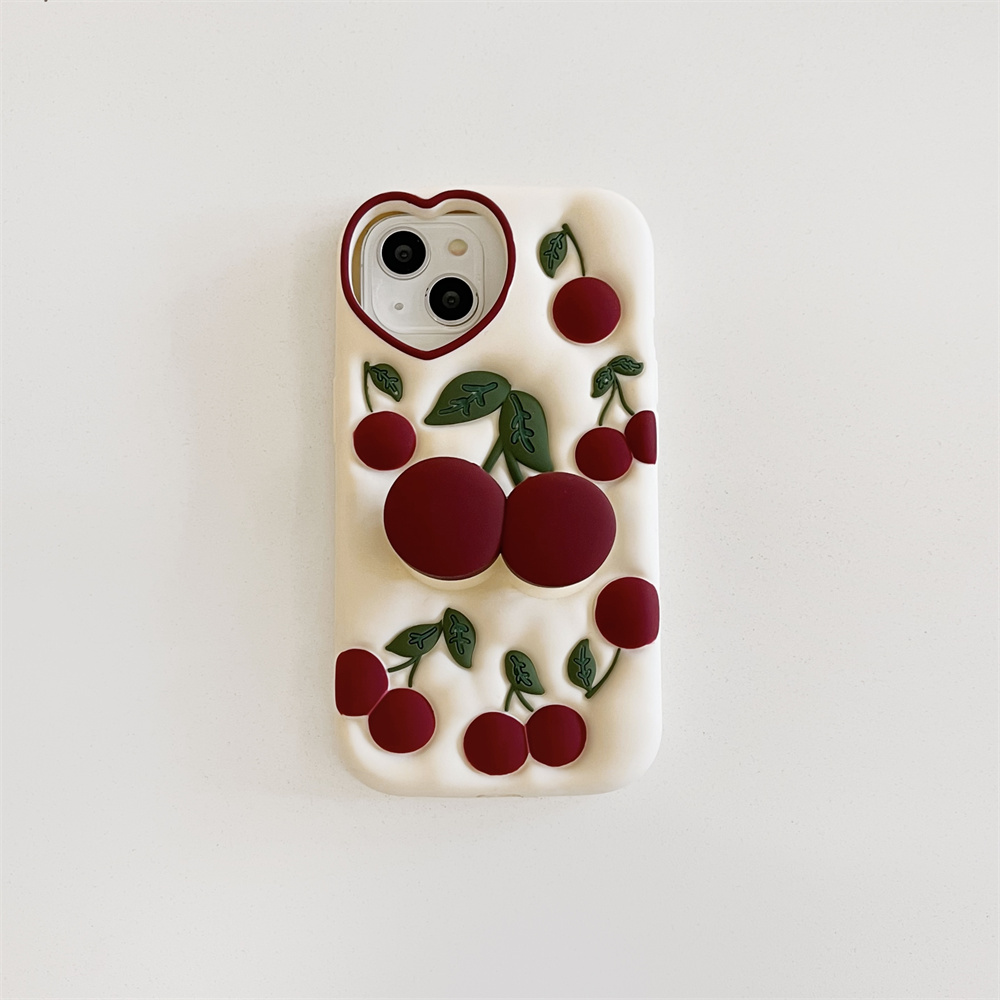 Phone Cases Dior - เคสโทรศัพท์ iPhone 15 Pro Max/14/13/12/11 ลายการ์ตูน