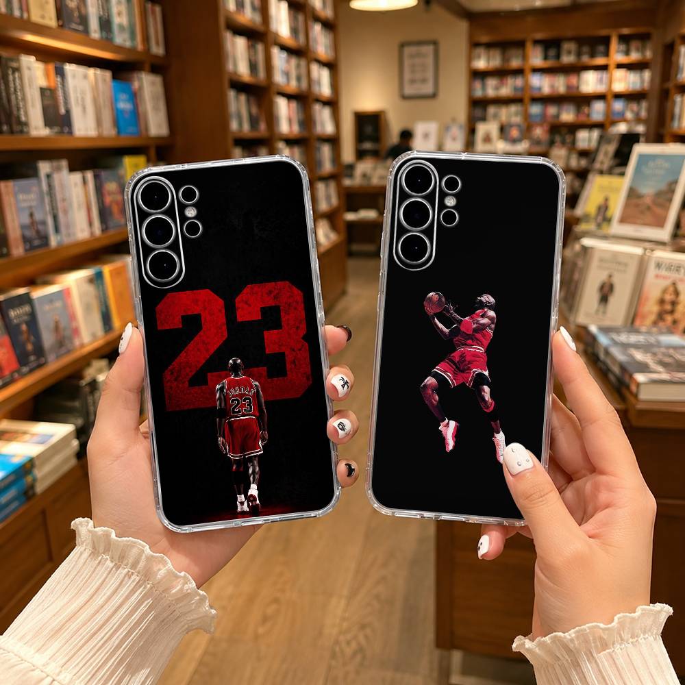 Phone Cases Jordan - เคสโทรศัพท์ God M-Michael Jordan สำหรับ Samsung