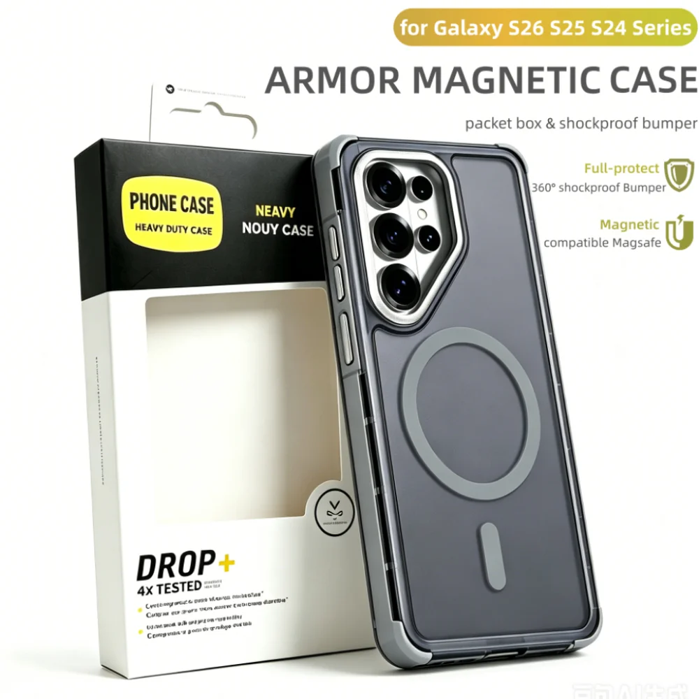 Rugged Armor Case - เกราะไฮบริดที่ทนทาน OTT-BOX เคสสำหรับซัมซุง S26 FE อัลตร้า