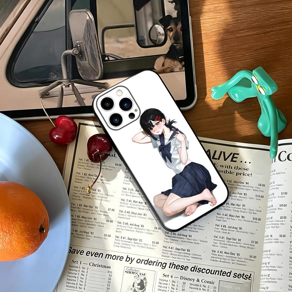 Phone Cases Black - เคสโทรศัพท์ Chainsaw Man Kobeni Higashiyama สำหรับ