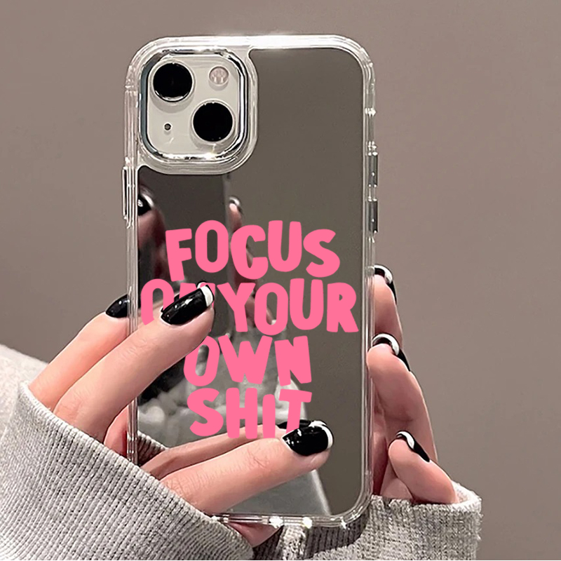 Phone Cases Quotes - เคสโทรศัพท์ลายคำคมสุดฮิตและตัวอักษรสีสันสดใส สำหรับ iPhone 17 16 Pro
