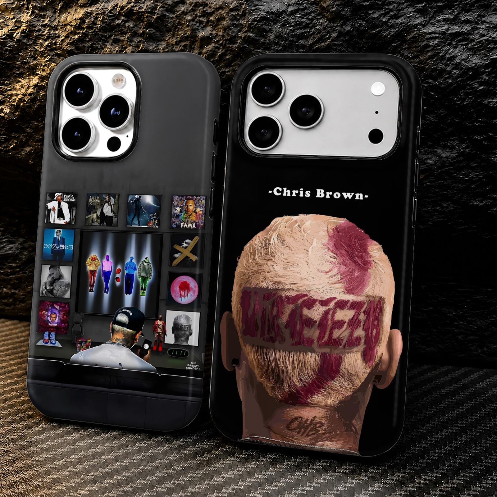 Phone Cases Iphone 17 - เคสโทรศัพท์ Rap C-Chris B-Brown สำหรับ iPhone