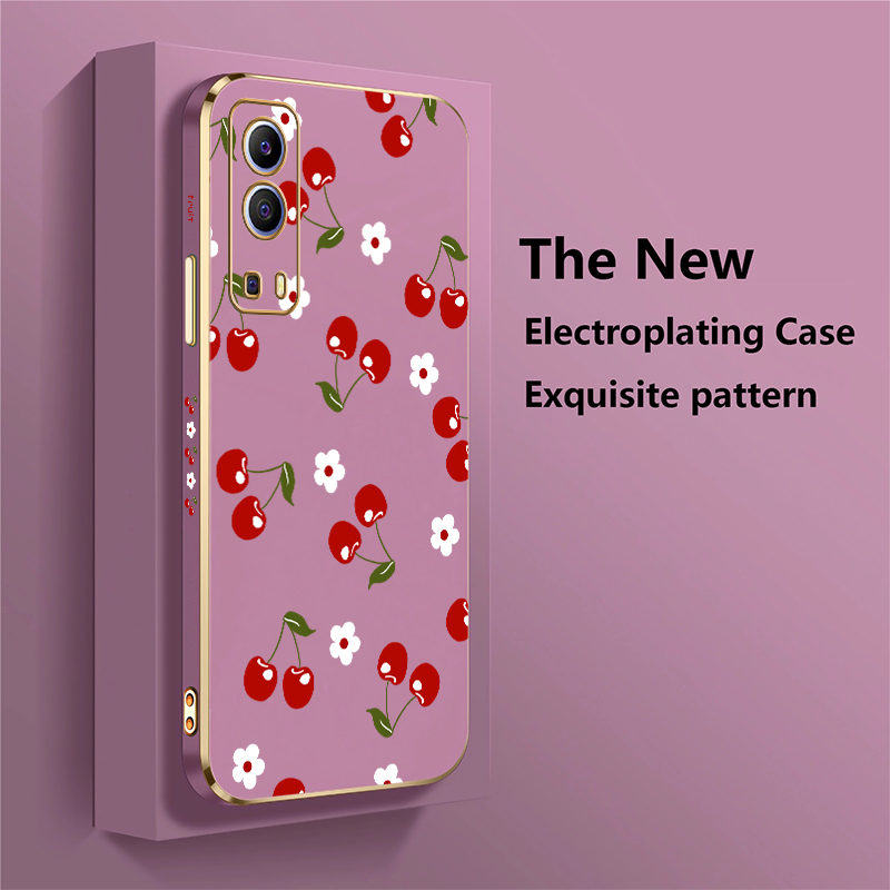 เคสโทรศัพท์ลายดอกเชอร์รี่สำหรั - Phone Cases Vivo บทวิจารณ์และราคา