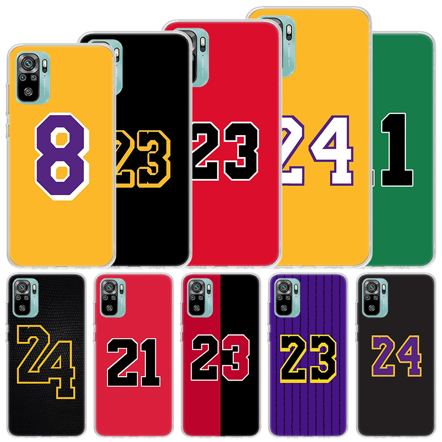 บาสเกตบอล 23 24 หมายเลขนุ่มสํา - Phone Cases Jordan บทวิจารณ์และราคา