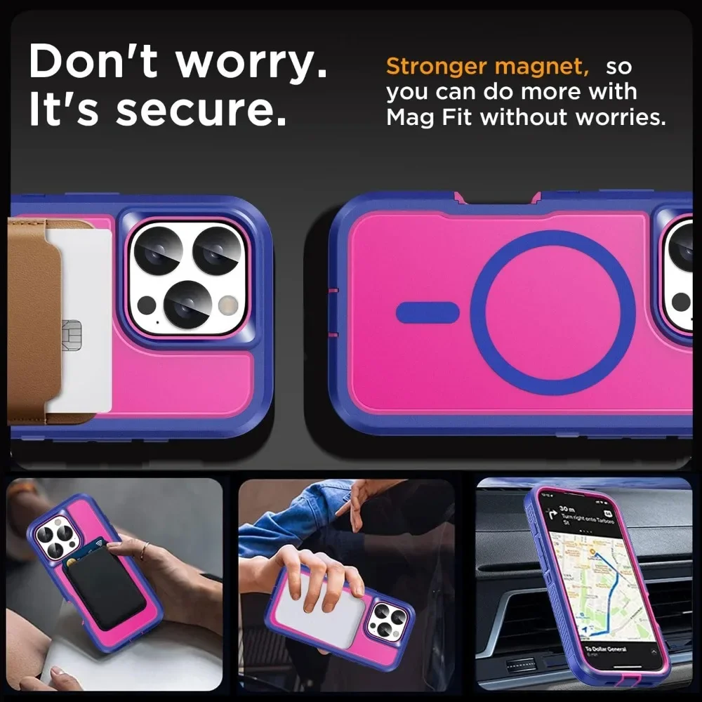 เคสแม่เหล็กหรูหราสำหรับ iPhone - Rugged Armor Case บทวิจารณ์และราคา