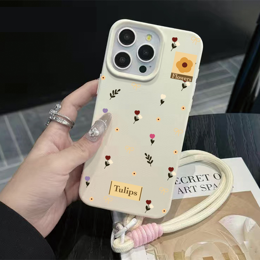 เคสโทรศัพท์แบบสายคล้องโบว์ลายด - Phone Cases Leather บทวิจารณ์และราคา