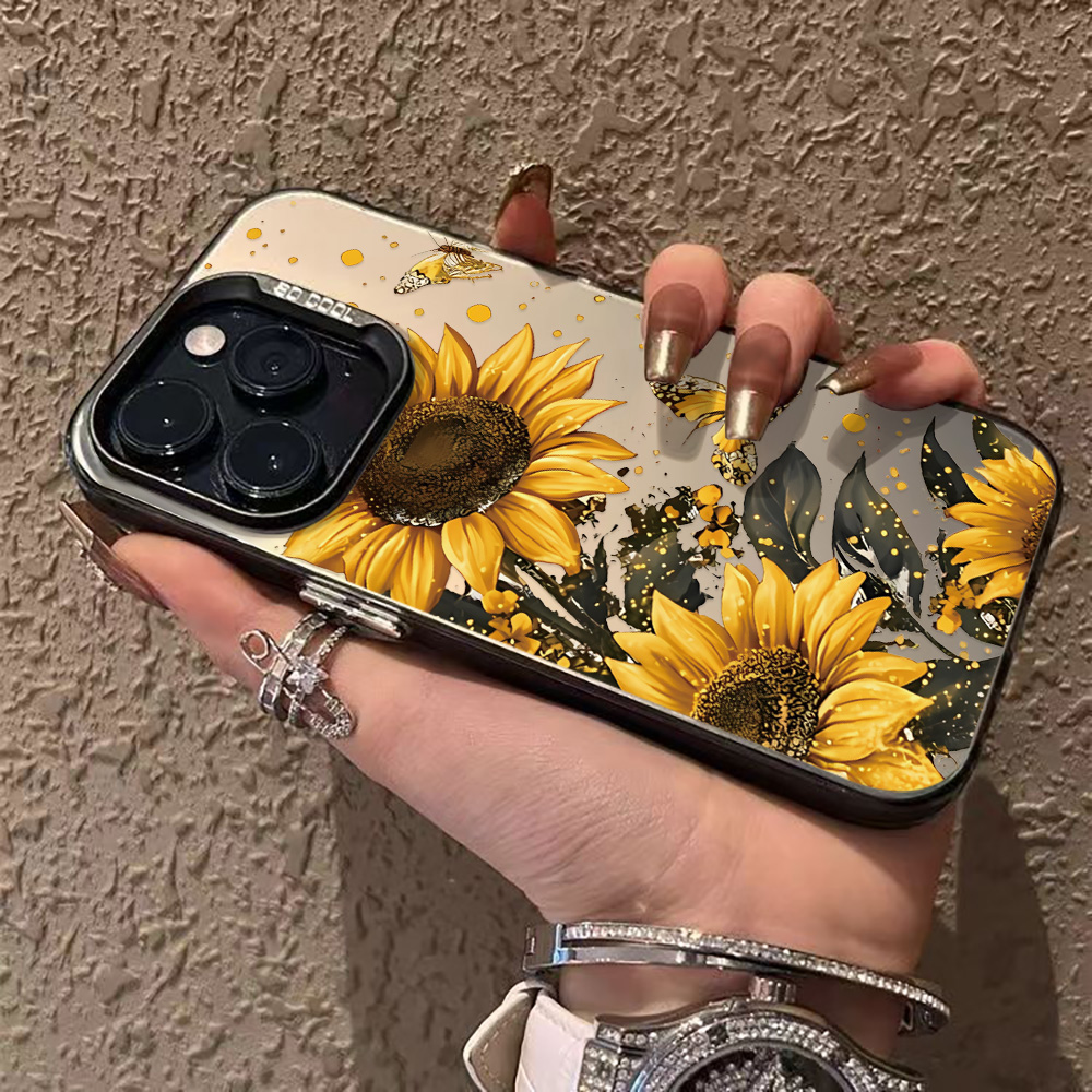 เคสโทรศัพท์ลายดอกไม้สุดหรู สำห - Phone Cases Rugged บทวิจารณ์และราคา