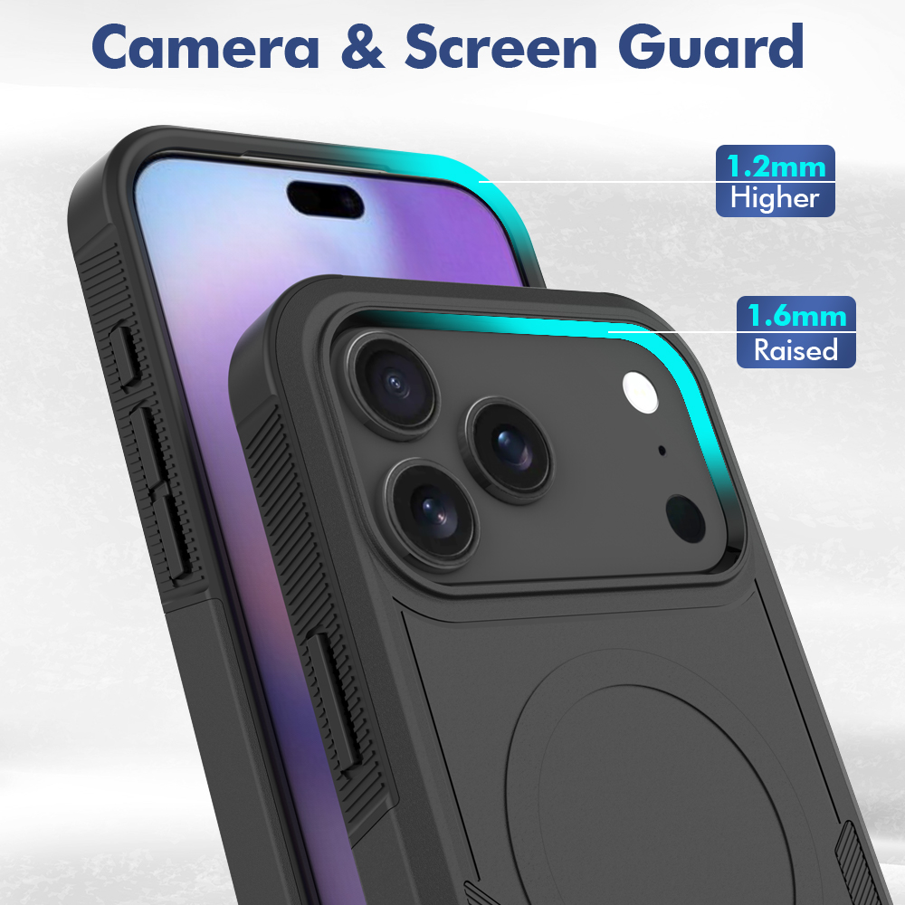 เคสชาร์จแม่เหล็ก 2IN1 ระดับพรี - Rugged Armor Case บทวิจารณ์และราคา