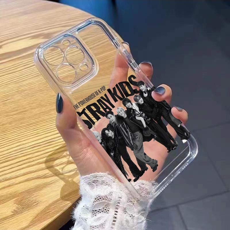 เคสโทรศัพท์ TPU ลาย StrayKids  - Phone Cases Transparent บทวิจารณ์และราคา