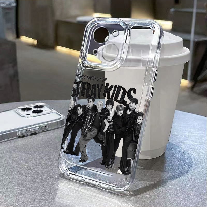 เคสโทรศัพท์ TPU ลาย StrayKids  - Phone Cases Transparent บทวิจารณ์และราคา