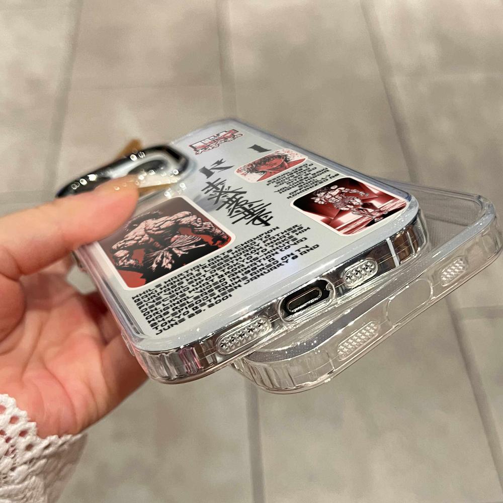 เคสโทรศัพท์ Cool B-Baki HanmaS - Phone Cases Transparent บทวิจารณ์และราคา
