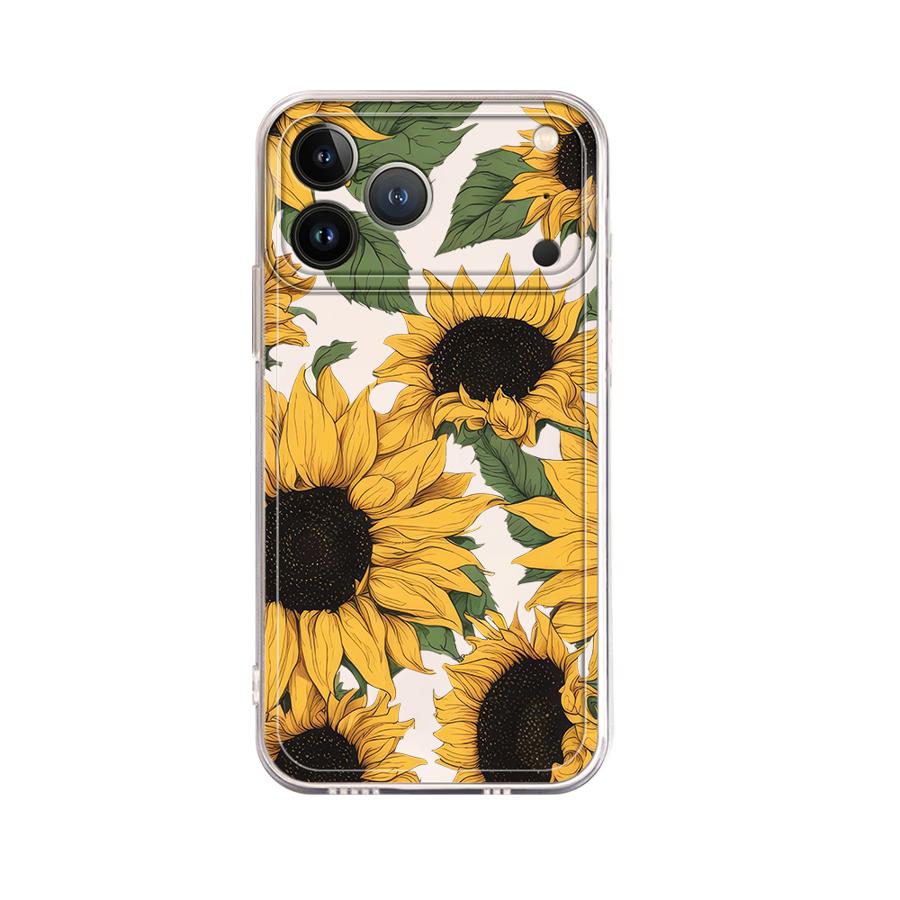 เคสลายดอกทานตะวันน่ารักสำหรับ  - Phone Cases Transparent บทวิจารณ์และราคา