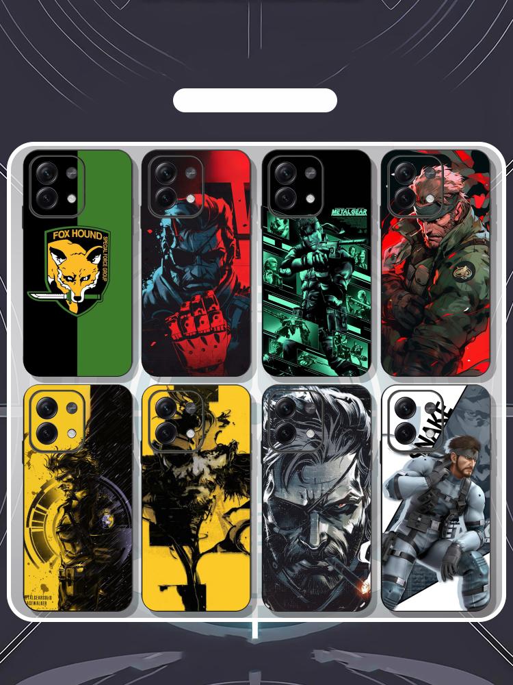 Game Metal Gear Solid Snake Ea - Phone Cases Black บทวิจารณ์และราคา