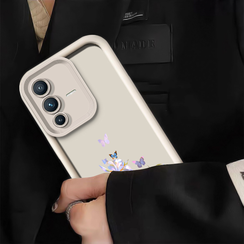 เคสโทรศัพท์ลายดอกไม้ผีเสื้อแฟช - Phone Cases Vivo บทวิจารณ์และราคา