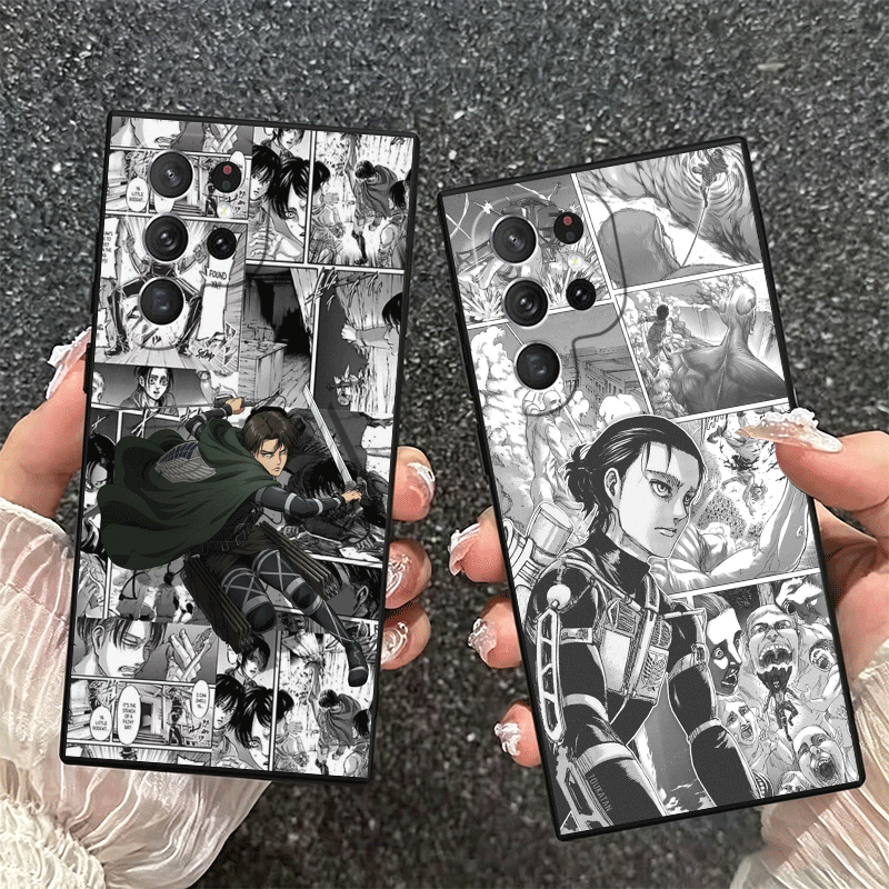 เคสโทรศัพท์ลายอนิเมะ Attack On - Phone Cases On Shein บทวิจารณ์และราคา