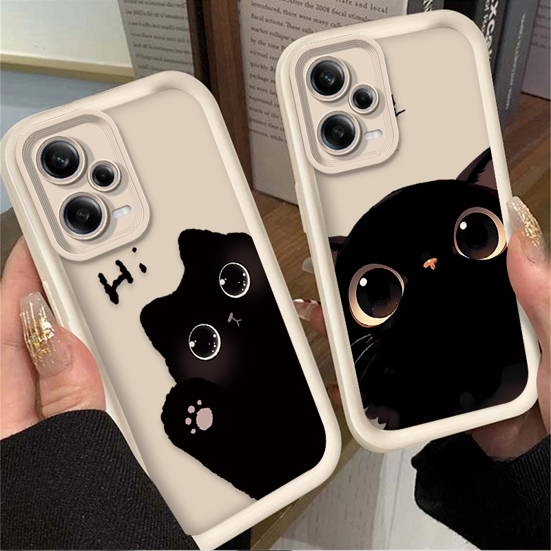 เคสโทรศัพท์ลายแมวน่ารักตาโต สำ - Phone Cases Xiaomi 14 บทวิจารณ์และราคา
