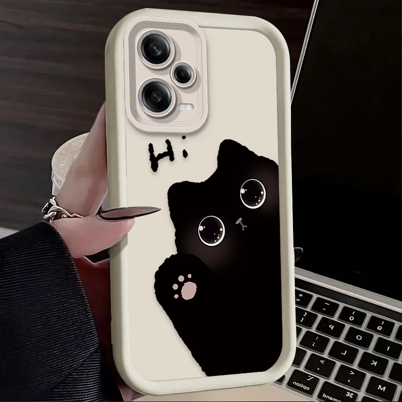 เคสโทรศัพท์ลายแมวน่ารักตาโต สำ - Phone Cases Xiaomi 14 บทวิจารณ์และราคา