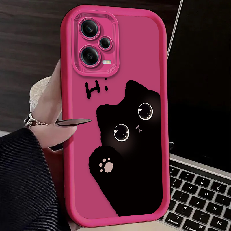 เคสโทรศัพท์ลายแมวน่ารักตาโต สำ - Phone Cases Xiaomi 14 บทวิจารณ์และราคา