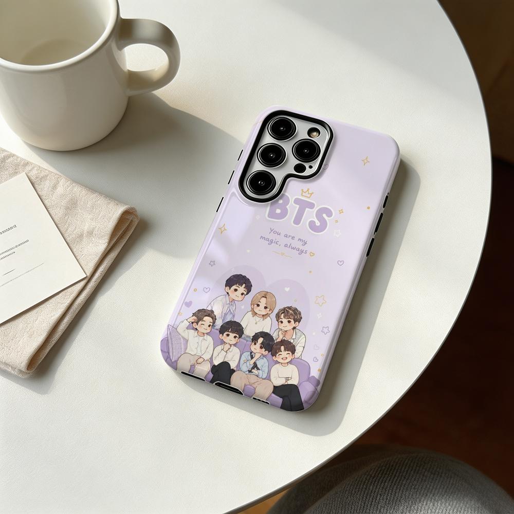 เคสโทรศัพท์กันกระสุนสุดเท่ BTS - Phone Cases Samsung Galaxy บทวิจารณ์และราคา