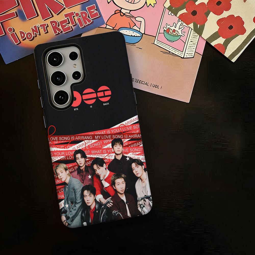 เคสโทรศัพท์กันกระสุนสุดเท่ BTS - Phone Cases Samsung Galaxy บทวิจารณ์และราคา