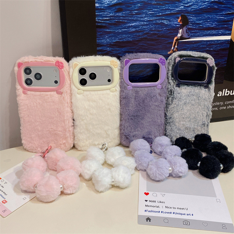 เคสโทรศัพท์ขนเฟอร์สีพื้นสุดหรู - Phone Cases Iphone 17 บทวิจารณ์และราคา