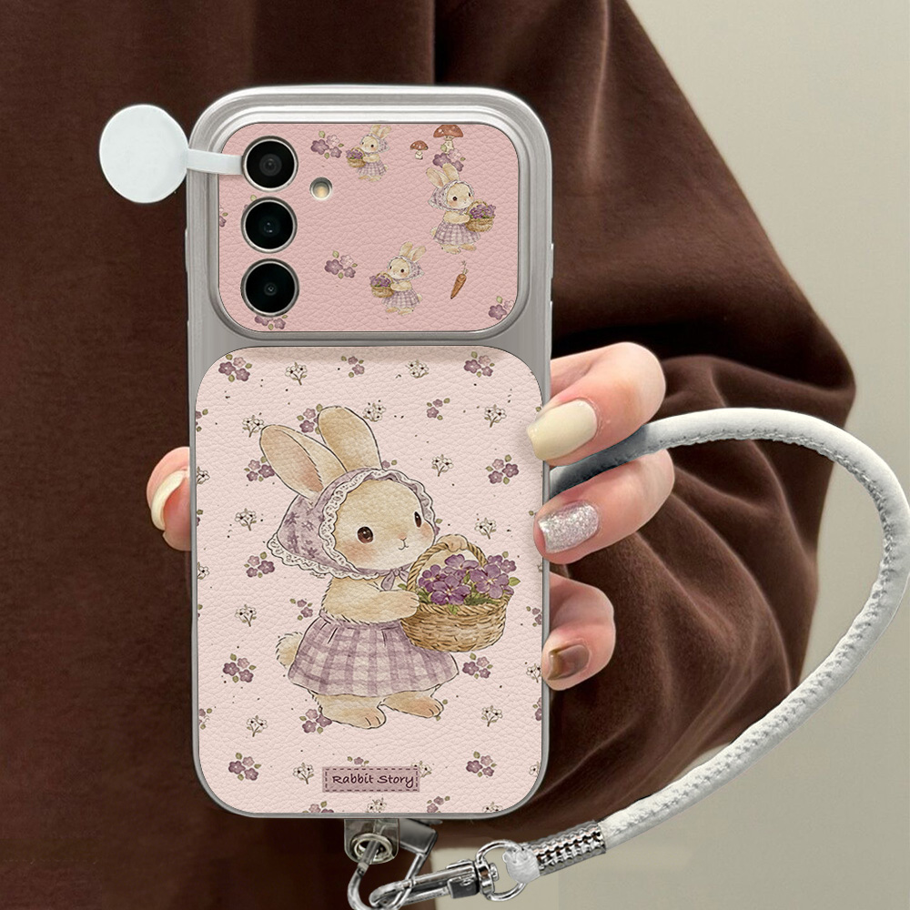 เคสโทรศัพท์หนังลายกระต่ายน่ารั - Phone Cases Leather บทวิจารณ์และราคา