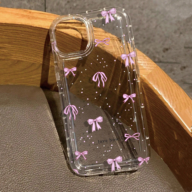 เคสใสลายโบว์สีสันสดใส สำหรับ i - Phone Cases Dior บทวิจารณ์และราคา