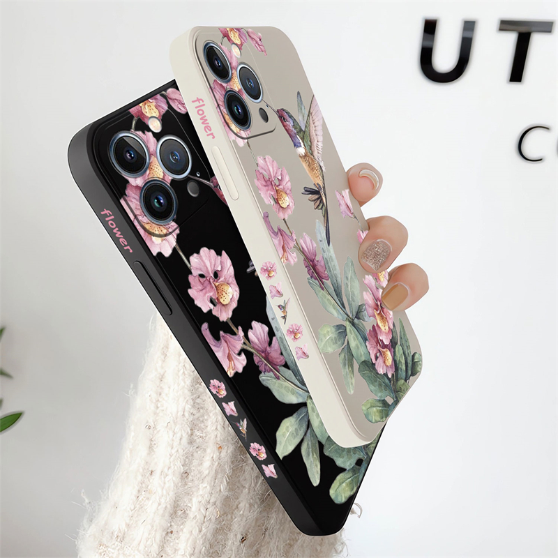 ทาสีดอกไม้นกเคสโทรศัพท์สําหรับ - Phone Cases Dior บทวิจารณ์และราคา