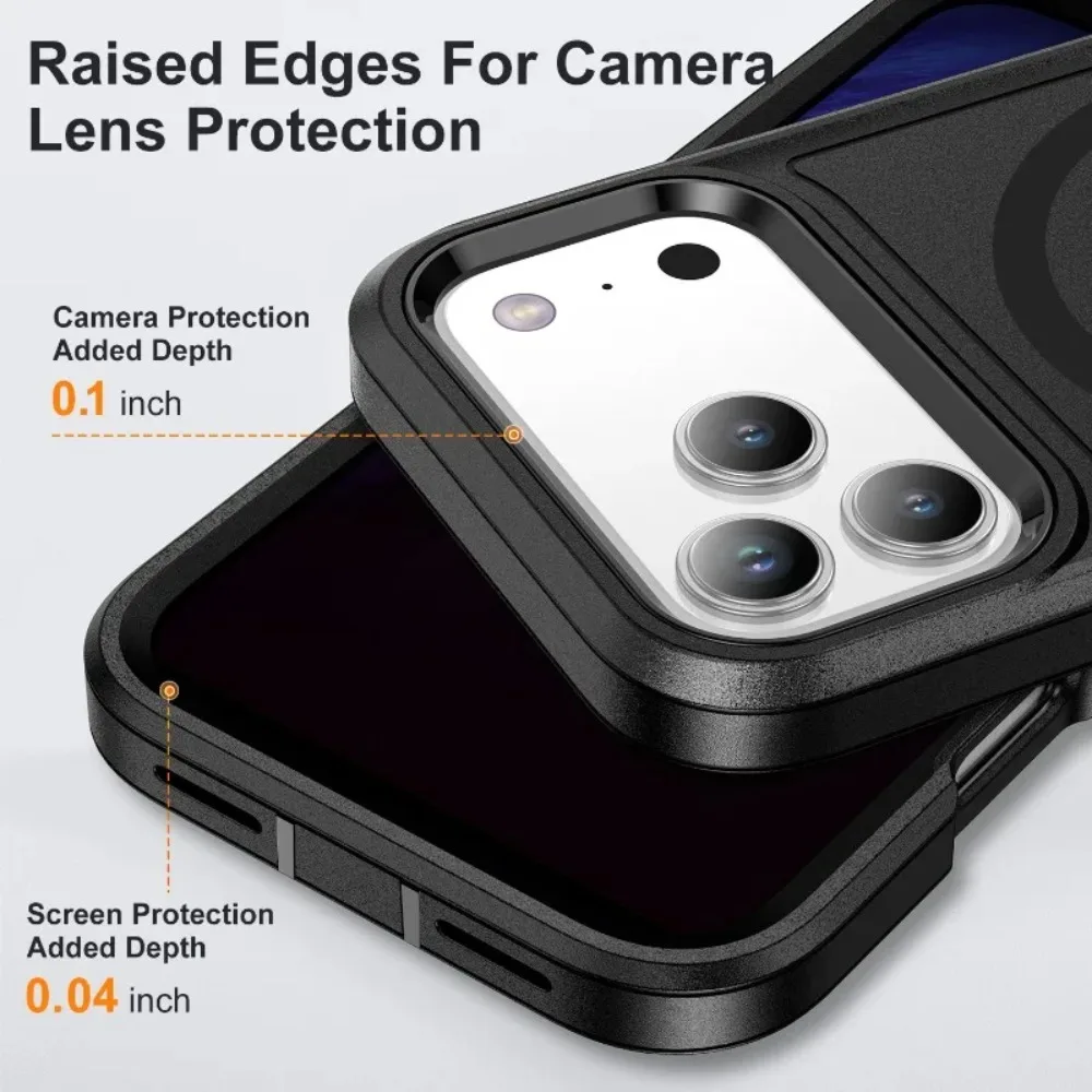เคสโทรศัพท์กันกระแทกแบบ 3in1 H - Rugged Armor Case บทวิจารณ์และราคา