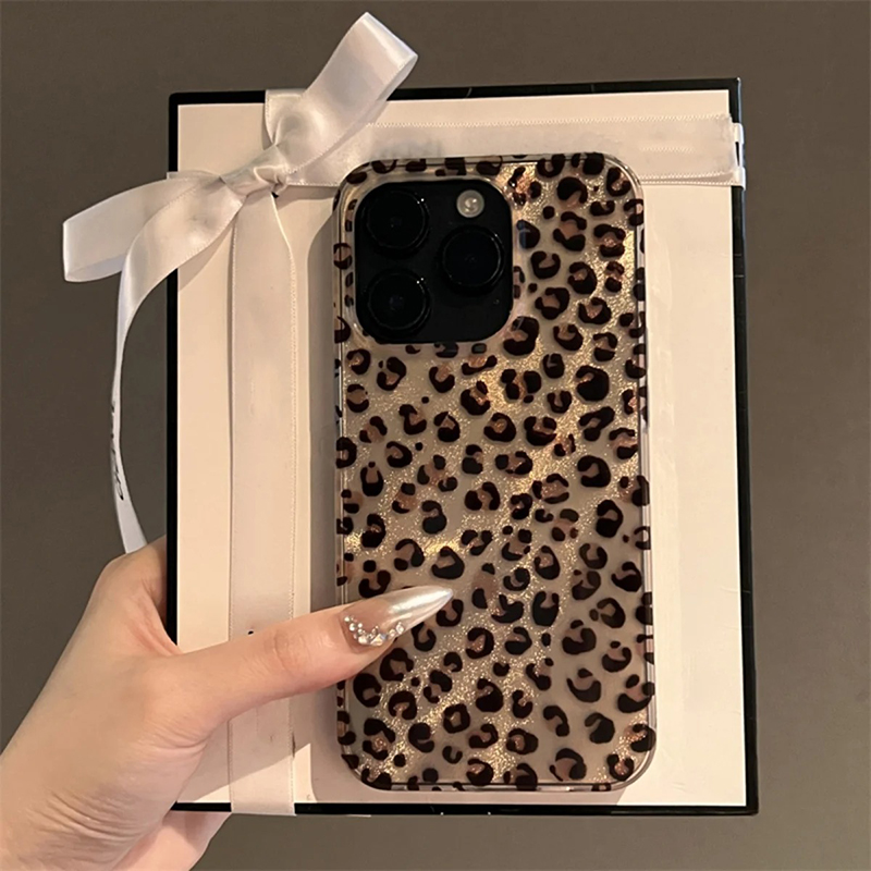 เคสโทรศัพท์ใสลายเสือดาวน่ารัก  - Phone Cases Dior บทวิจารณ์และราคา