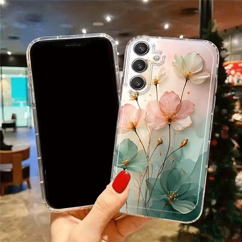 เคสโทรศัพท์ใสกันลื่นสำหรับซัมซ - Phone Cases Samsung Galaxy บทวิจารณ์และราคา