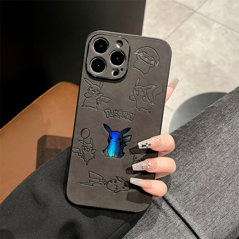 เคสโทรศัพท์ลายการ์ตูนพิคาชู หน - Phone Cases Leather บทวิจารณ์และราคา