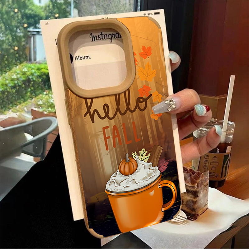 เคสโทรศัพท์ลายใบเมเปิลย้อนยุคส - Phone Cases Leather บทวิจารณ์และราคา