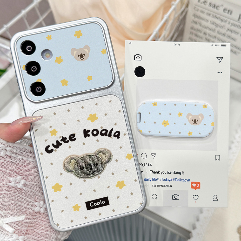 เคสโทรศัพท์หนังลายโคอาล่าน่ารั - Phone Cases Leather บทวิจารณ์และราคา