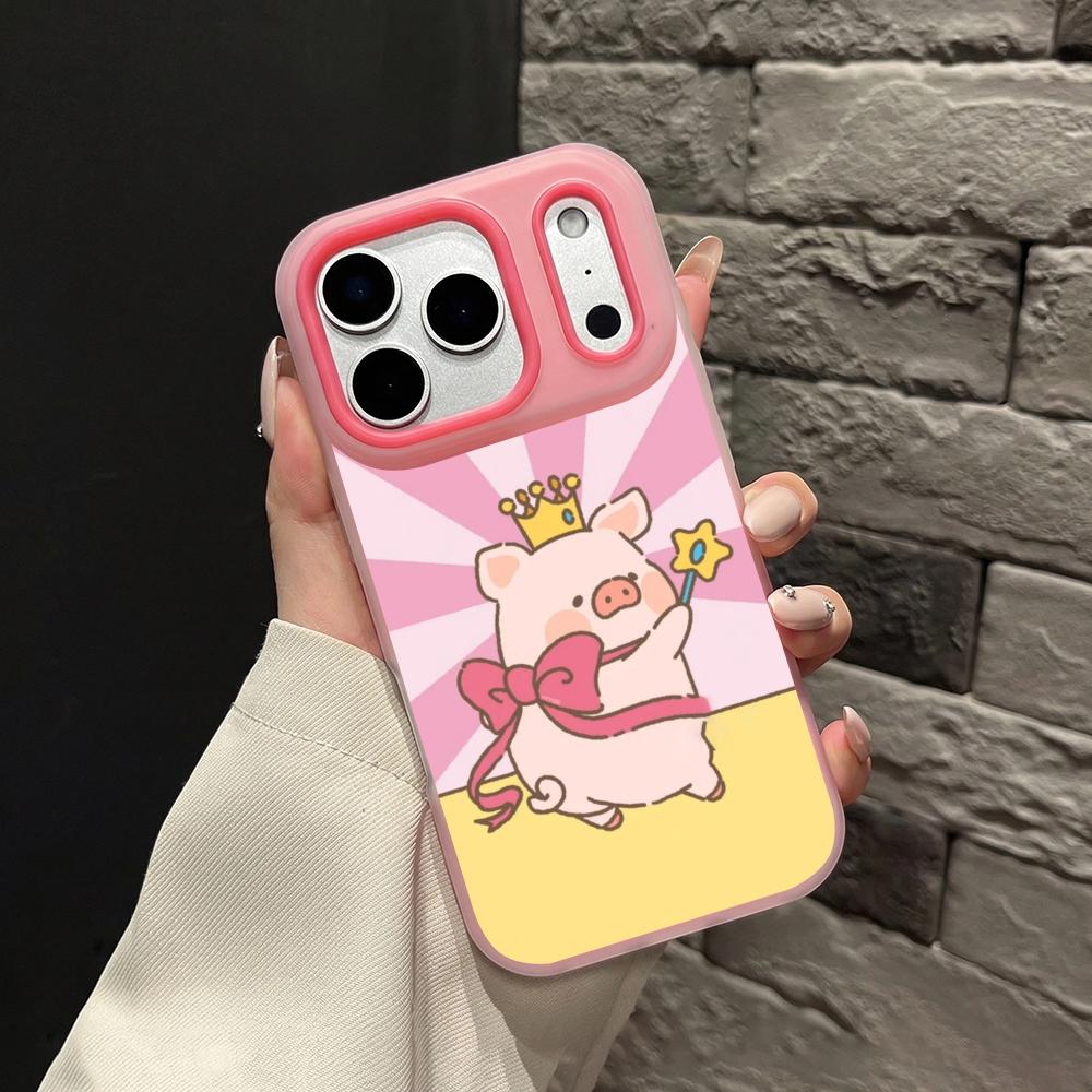 เคสโทรศัพท์ลายหมูลูลู่ แบบใส เ - Phone Cases Yellow บทวิจารณ์และราคา