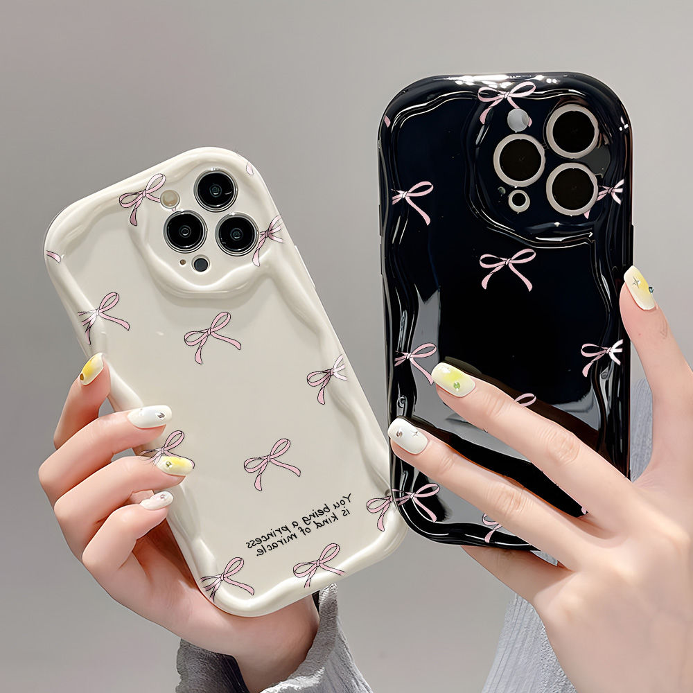 โบว์ขอบหยักสําหรับSamsung A55  - Phone Cases Dior บทวิจารณ์และราคา