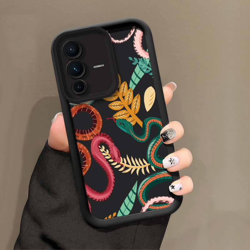 เคสโทรศัพท์ลายหนังงูสุดหรู สำห - Phone Cases Vivo บทวิจารณ์และราคา