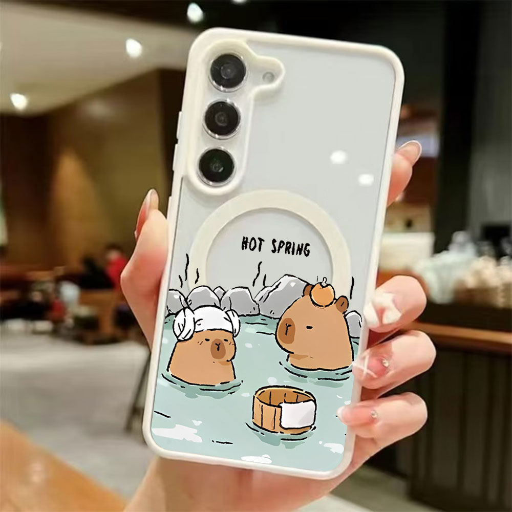 เคสโทรศัพท์แม่เหล็กใสลายคาปิบา - Phone Cases Samsung Galaxy บทวิจารณ์และราคา