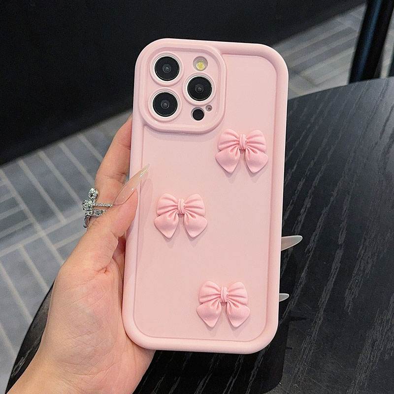 เคสโทรศัพท์ลายโบว์สีชมพู สำหรั - Phone Cases Rugged บทวิจารณ์และราคา